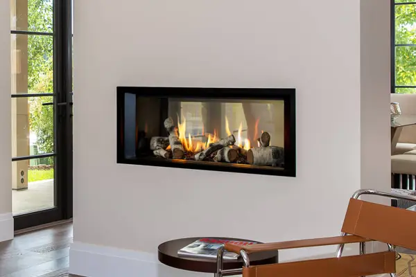 L1 See-Through Fireplace