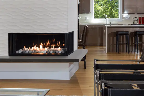 LX2 Corner Fireplace
