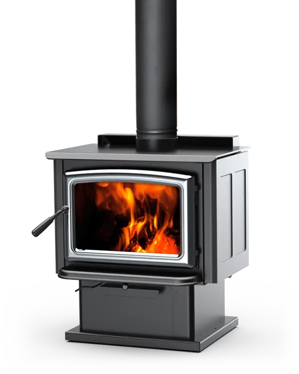 Vista LE2 Wood Stove with Pedestal