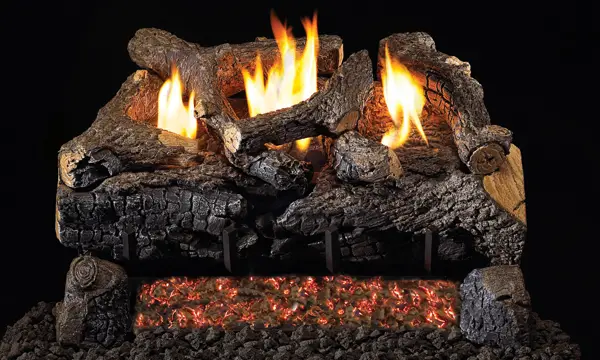G18 Series Vent-Free Evening Fyre Charred Logs - 16/18