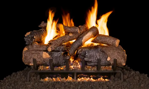 G31 Series Charred American Oak Logs - 18/20