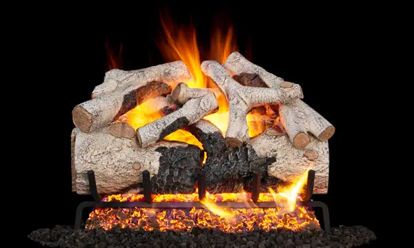 G52 Series Burnt Aspen Logs - 18
