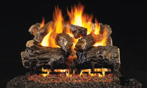 Burnt Rustic Oak Logs - 16