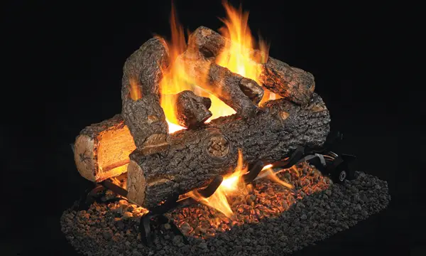 Golden Oak Designer Plus See-Thru Logs - 16
