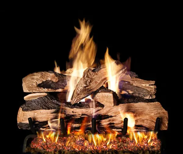 Split Oak Designer Plus Flame Enhanced Logs - 18/20