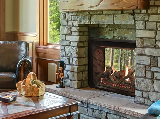 Rushmore 40 See-Through Fireplace