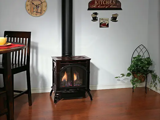 Small Spirit Stove - Cast Iron (DV Millivolt)