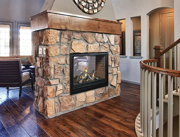 Tahoe Clean-Face See-Through Fireplace (Millivolt)