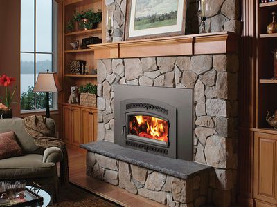 Fireplace Xtrordinair: Medium Flush Wood NexGen-Hybrid Insert (Arch) - primary view