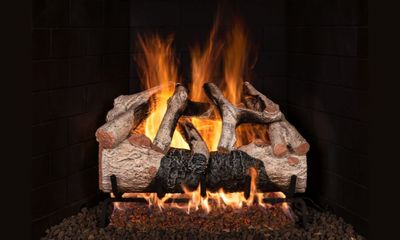 RH Peterson: Charred Mountain Birch Flame Enhanced Logs - 30" - primary view