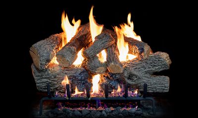 RH Peterson: G31 Series Charred Royal English Oak Logs - 18/20" - primary view