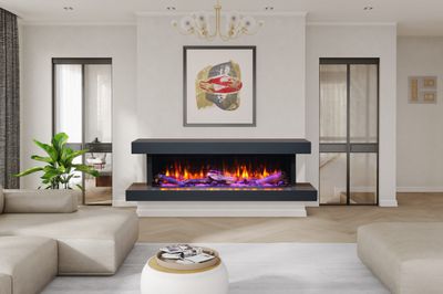 Kozy Heat: Osseo E50 Multi-sided Linear Fireplace - primary view