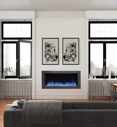 Kozy Heat: Osseo Electric 45 Slim Linear Fireplace - primary view