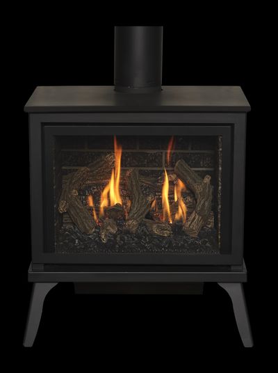 Kozy Heat: Lakefield XL Freestanding Gas Fireplace - Millivolt - primary view