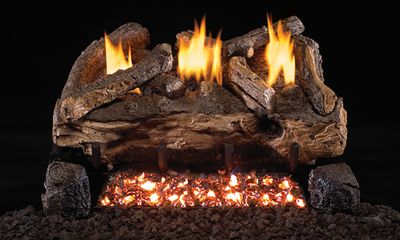 RH Peterson: G18 Series See-Thru Vent-Free Evening Fyre Split Logs - 16/18" - primary view