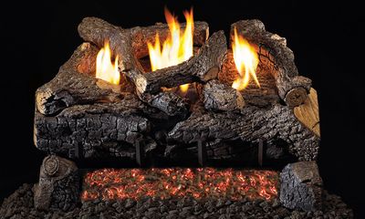 RH Peterson: G18 Series Vent-Free Evening Fyre Charred Logs - 24" - primary view
