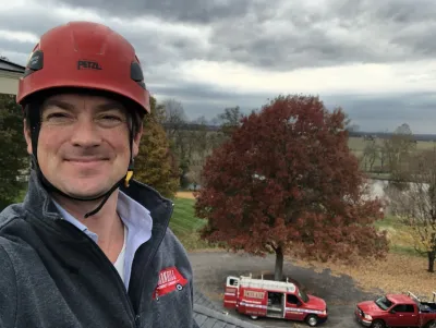 Brion Barnhill, founder of Barnhill Chimney Company